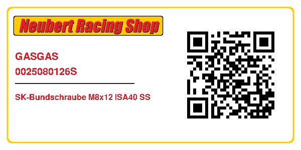 GASGAS 0025080126S