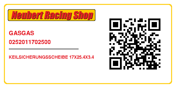 GASGAS 0252011702500