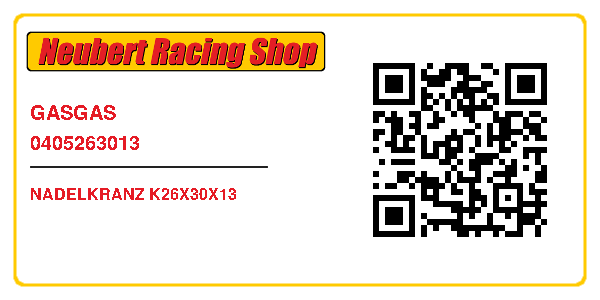 GASGAS 0405263013