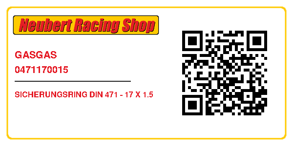 GASGAS 0471170015