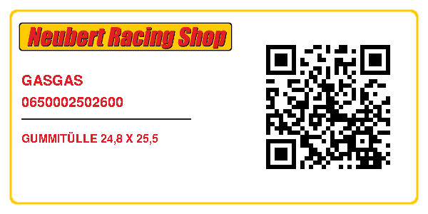 GASGAS 0650002502600