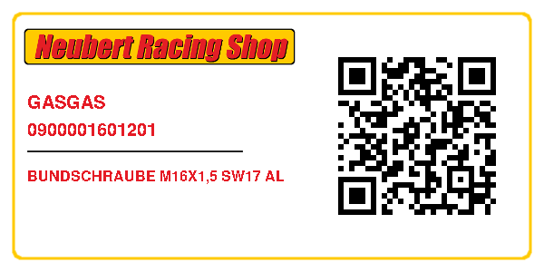 GASGAS 0900001601201