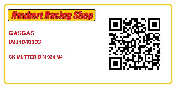 GASGAS 0934040003