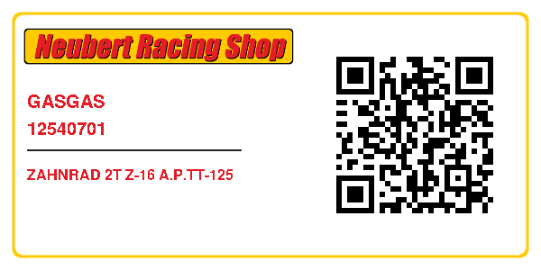 GASGAS 12540701