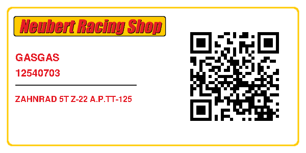 GASGAS 12540703