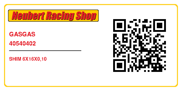 GASGAS 40540402
