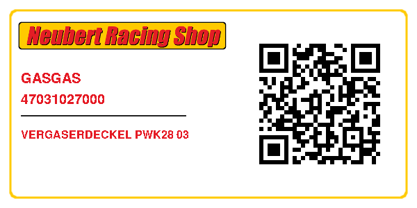 GASGAS 47031027000