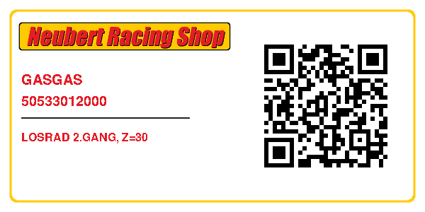 GASGAS 50533012000