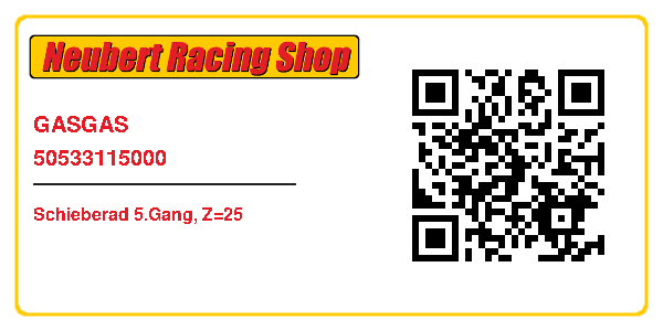 GASGAS 50533115000