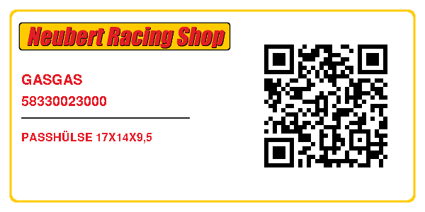 GASGAS 58330023000