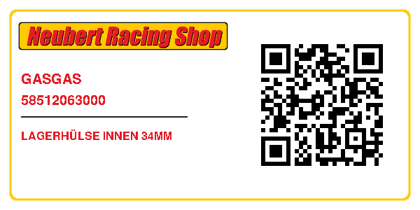 GASGAS 58512063000