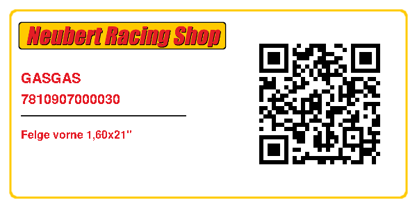 GASGAS 7810907000030