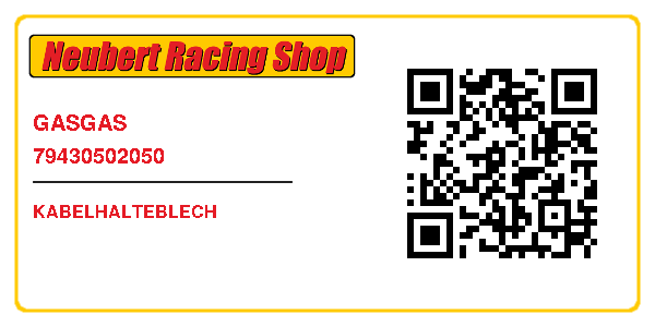 GASGAS 79430502050
