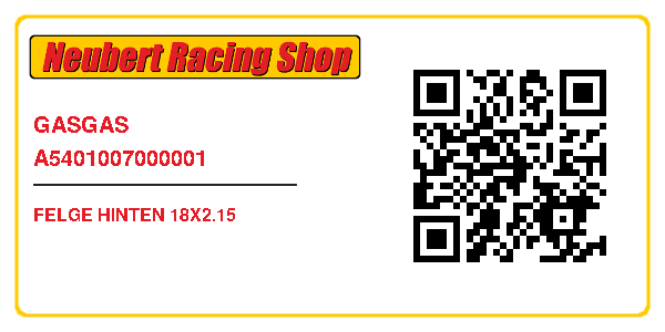 GASGAS A5401007000001