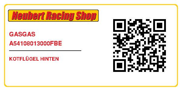 GASGAS A54108013000FBE
