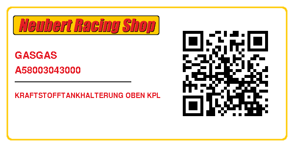 GASGAS A58003043000