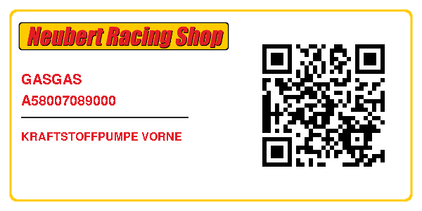 GASGAS A58007089000
