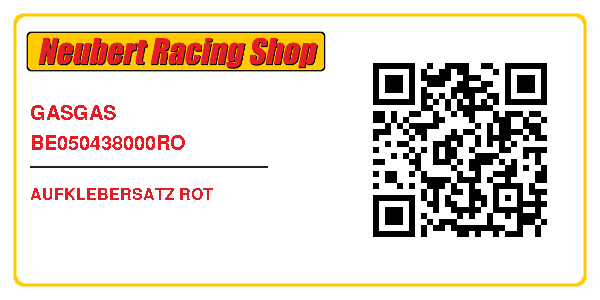 GASGAS BE050438000RO