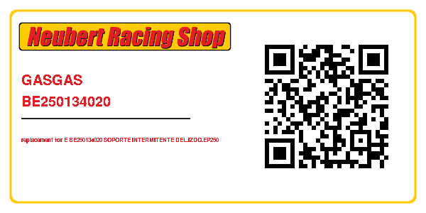 GASGAS BE250134020
