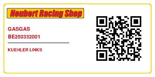 GASGAS BE250332001