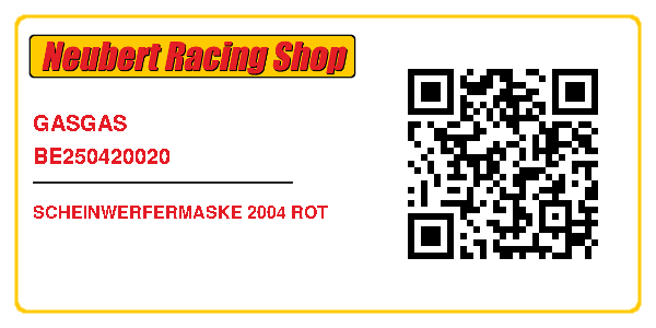GASGAS BE250420020