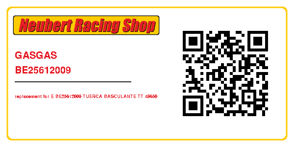 GASGAS BE25612009