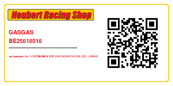GASGAS BE25618018