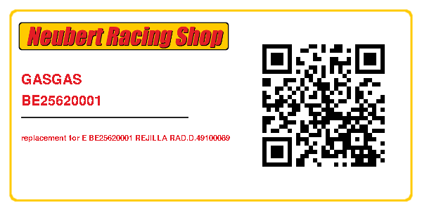 GASGAS BE25620001