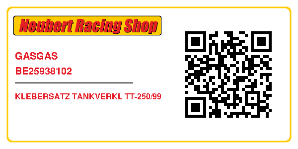GASGAS BE25938102