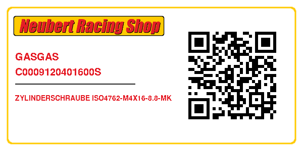 GASGAS C0009120401600S