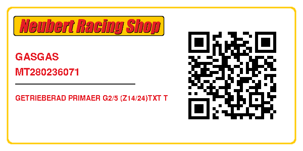 GASGAS MT280236071