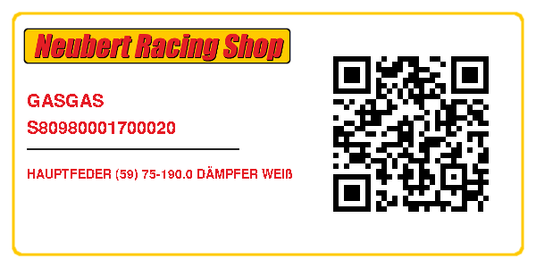 GASGAS S80980001700020