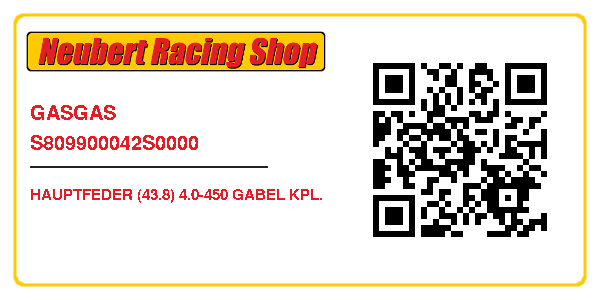 GASGAS S809900042S0000