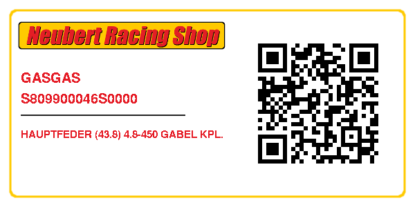 GASGAS S809900046S0000
