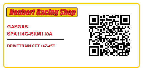 GASGAS SPA114G45KM118A