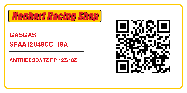 GASGAS SPAA12U48CC118A