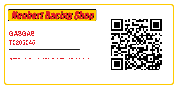 GASGAS T0206045