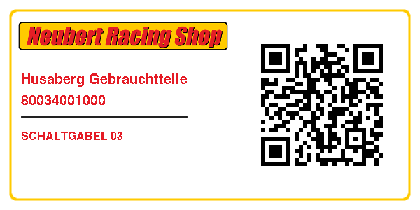 Husaberg Gebrauchtteile 80034001000