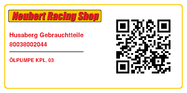 Husaberg Gebrauchtteile 80038002044