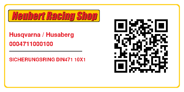 Husqvarna / Husaberg 0004711000100