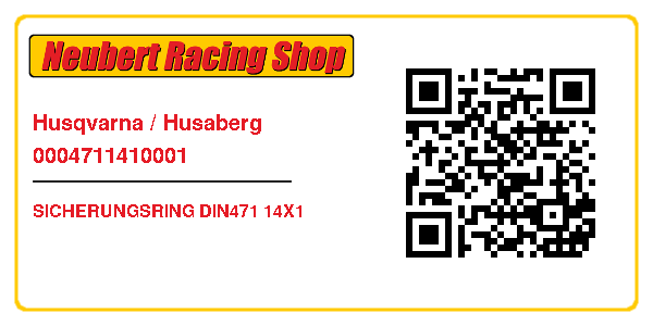 Husqvarna / Husaberg 0004711410001