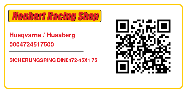 Husqvarna / Husaberg 0004724517500