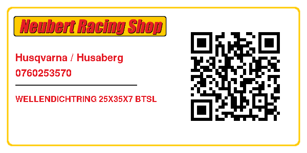 Husqvarna / Husaberg 0760253570