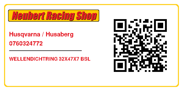 Husqvarna / Husaberg 0760324772