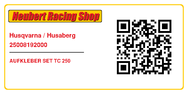 Husqvarna / Husaberg 25008192000