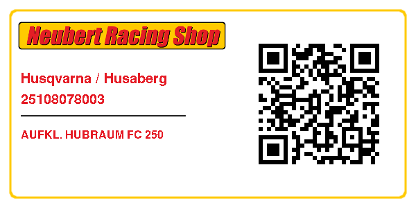 Husqvarna / Husaberg 25108078003