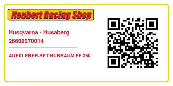 Husqvarna / Husaberg 26608078014