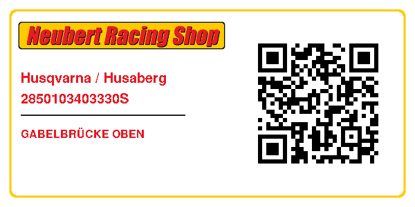 Husqvarna / Husaberg 2850103403330S