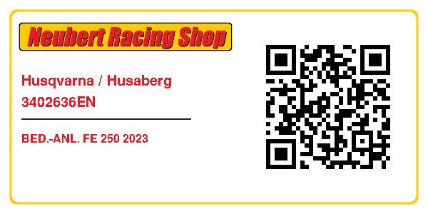 Husqvarna / Husaberg 3402636EN