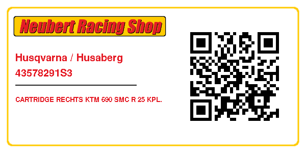 Husqvarna / Husaberg 43578291S3